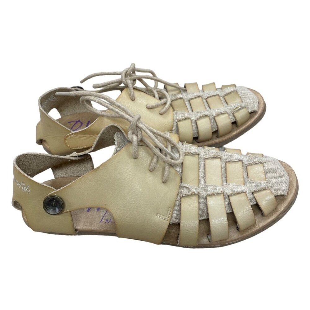 Blowfish Malibu Women's Tan Flats Loafers Size 7.5 SKU 1435